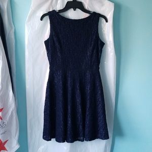 SPEECHLESS Navy Blue Dress
